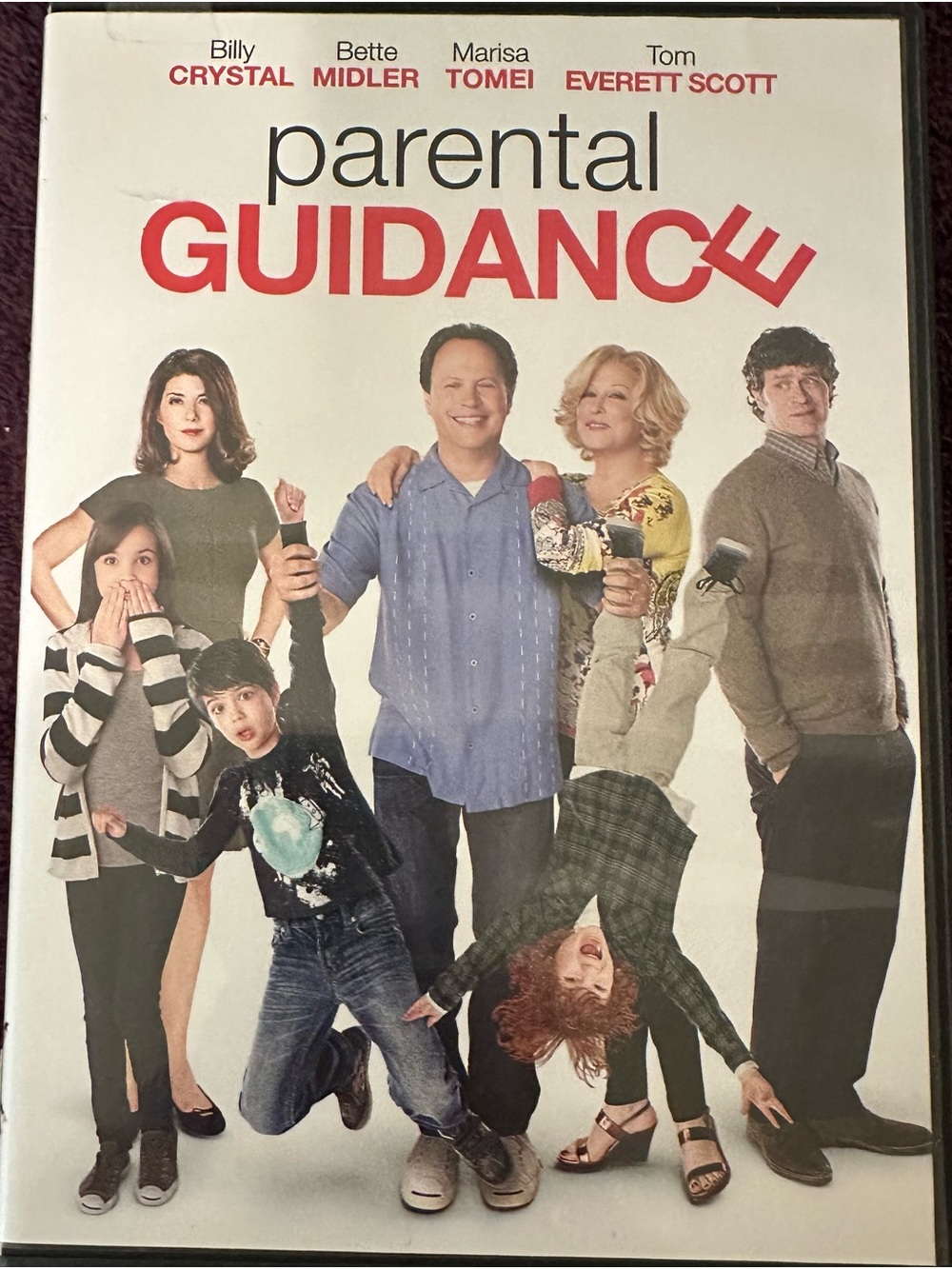 Parental Guidance DVD movie Billy Crystal Bette Midler funny comedy family fun